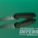 Spyderco Positron Carbon Fiber folding knives