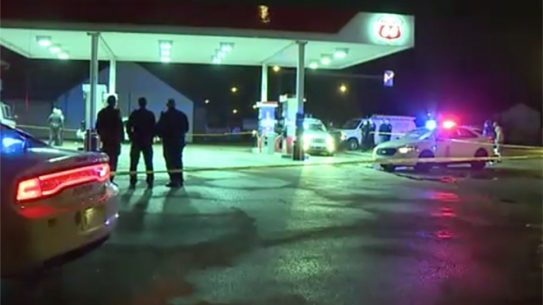 indianapolis armed robber shooting