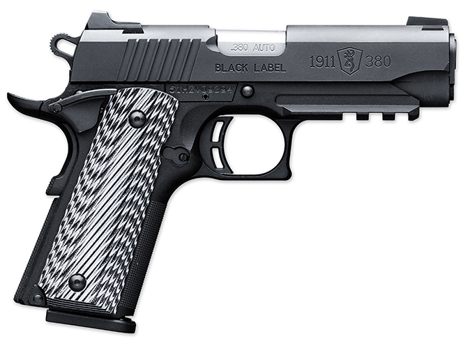 browning Black Label 1911-380 pro compact rail