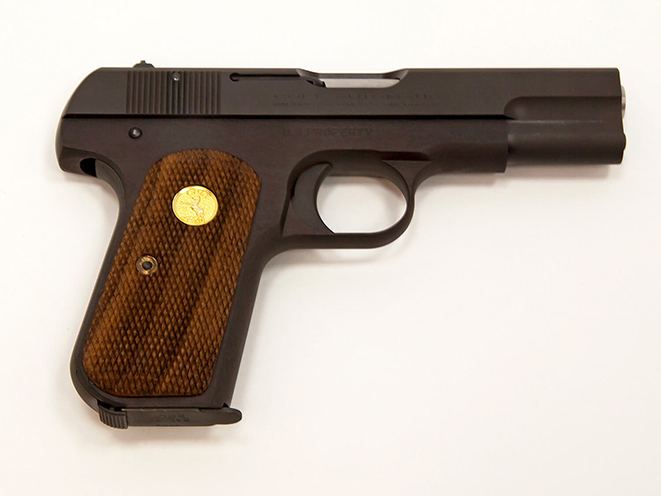 Colt Model 1903 Pocket Hammerless right side mouse guns
