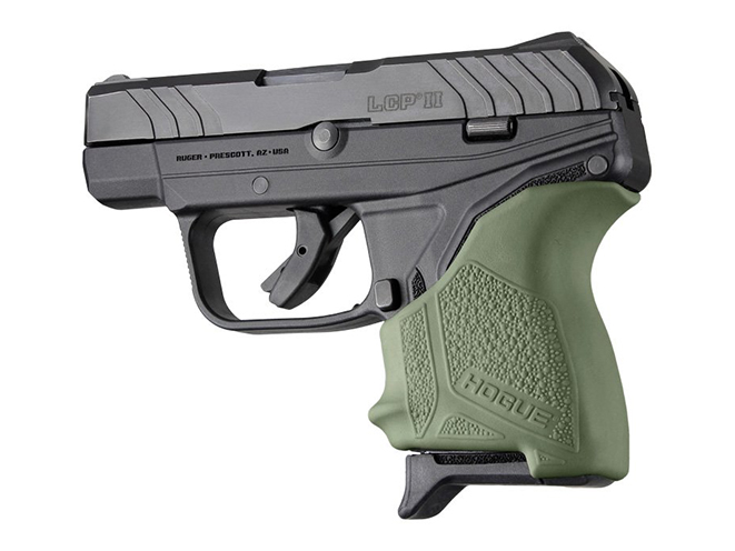 hogue od green ruger lcp ii grip sleeve