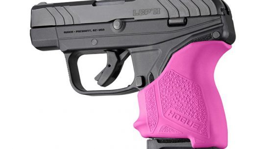 hogue pink ruger lcp ii grip sleeve