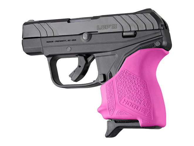 hogue pink ruger lcp ii grip sleeve