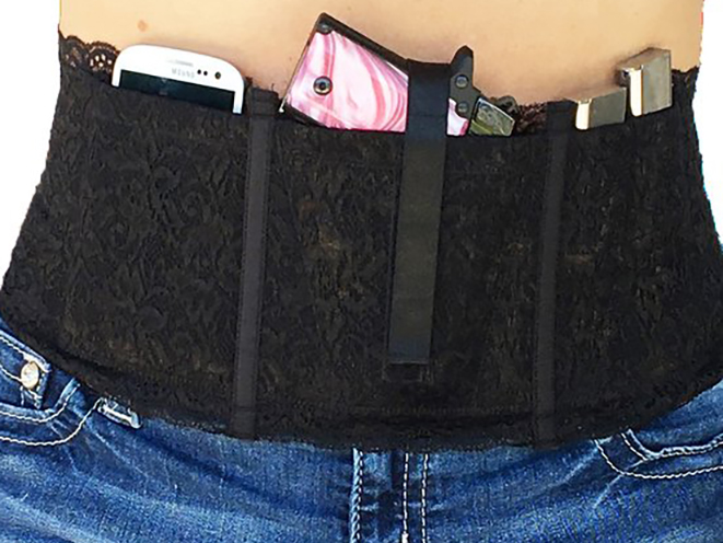 Miss Concealed Hidden Heat Lace holster shooting gear