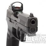 Sig Sauer P320 RX Compact pistol muzzle