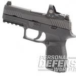 Sig Sauer P320 RX Compact pistol profile
