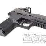 Sig Sauer P320 RX Compact pistol angle