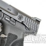 Smith & Wesson M&P9 M2.0 pistol thumb safety