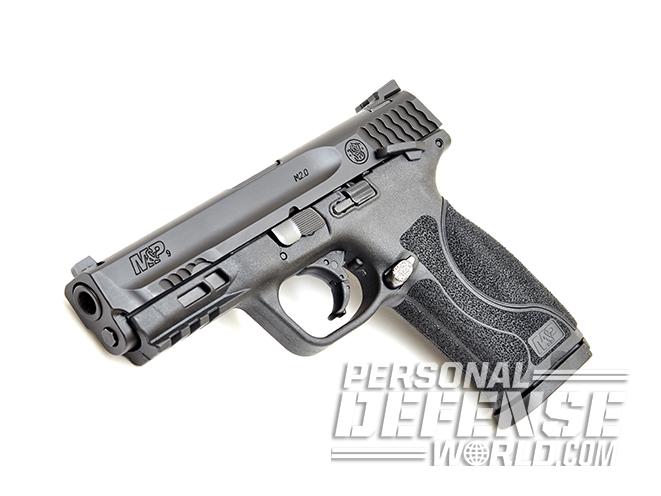 Smith & Wesson M&P9 M2.0 pistol left angle