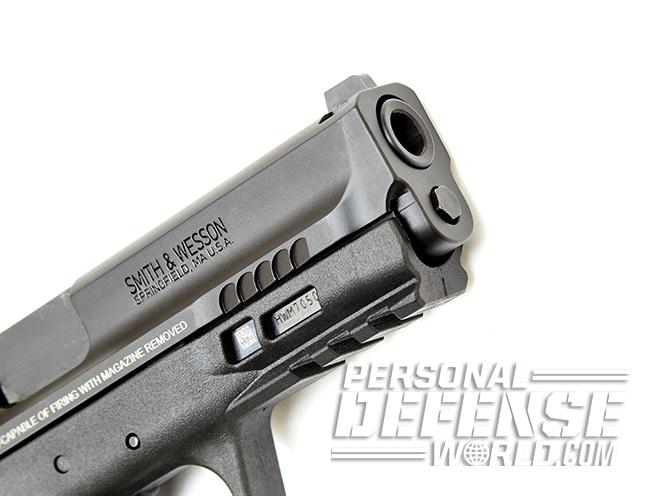 Smith & Wesson M&P9 M2.0 pistol muzzle