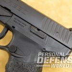 Walther Creed pistol rear serrations