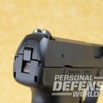 Walther Creed pistol rear sight