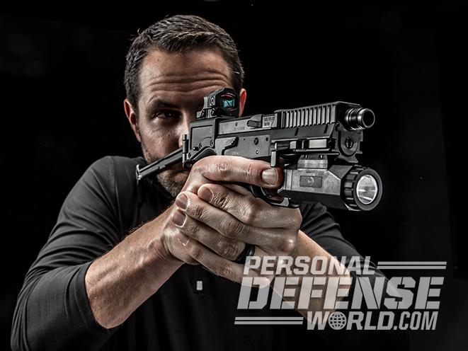 B&T USW pistol carbine test fire
