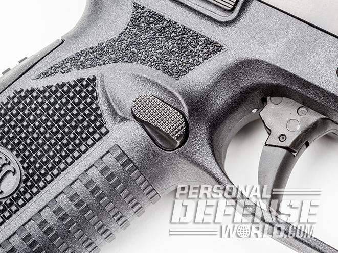 FN 509 pistol mag release