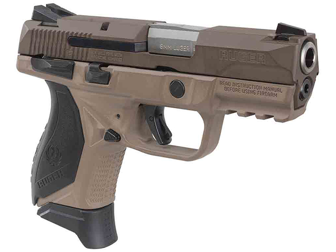 Davidson's Ruger American Compact pistol fde
