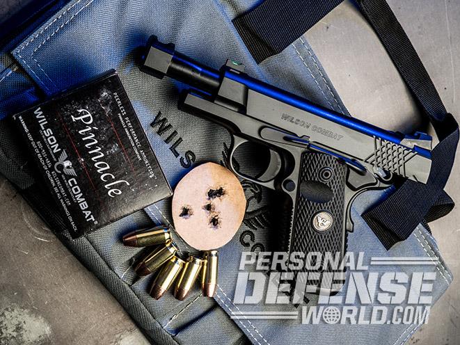 Wilson Combat X-TAC Elite Carry Comp pistol target