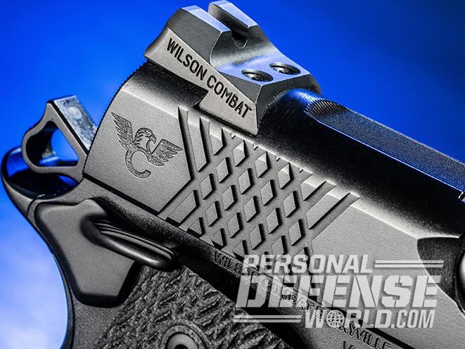 Wilson Combat X-TAC Elite Carry Comp pistol serrations