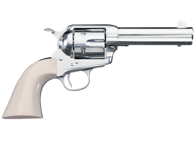 Uberti Short Stroke SASS Pro Nickel new revolvers