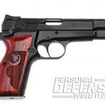 nighthawk browning hi-power gunsite 250 pistol left profile