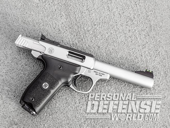 Smith & Wesson SW22 Victory pistol right profile
