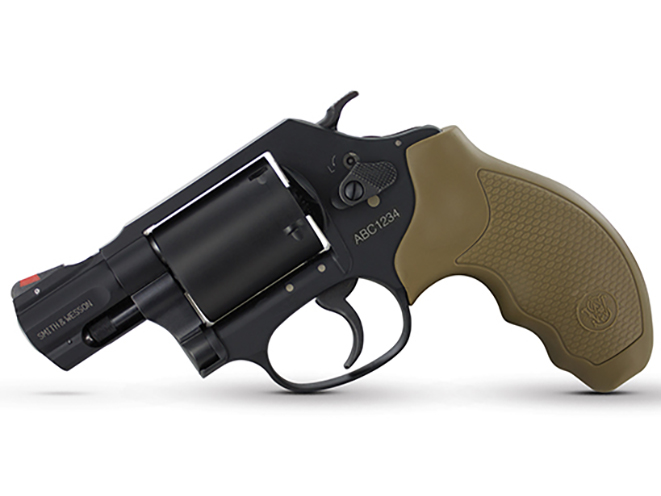 Smith & Wesson Model 360 357 Magnum revolver left profile