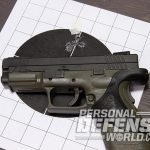 Springfield XD pistol target
