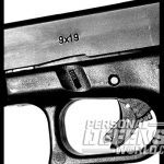 Glock 17 pistol frame