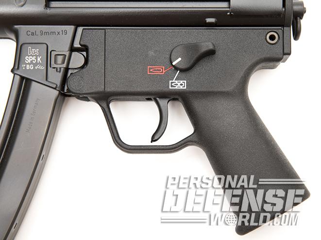 HK SP5K pistol trigger