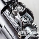 HK SP5K pistol rear sight