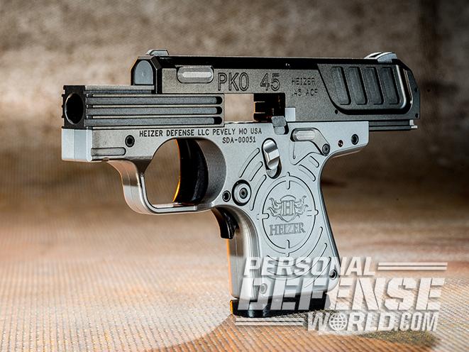 Heizer Defense PKO-45 pistol slide