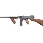 Thompson 9mm tommy gun left profile