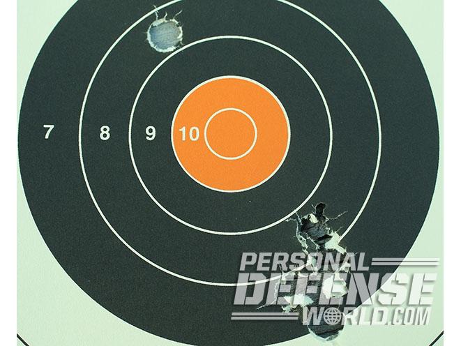 Ruger SR1911 Target pistol grouping