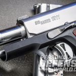 Sig 1911 Two-Tone Ultra Compact pistol barrel