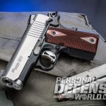 Sig 1911 Two-Tone Ultra Compact pistol left angle