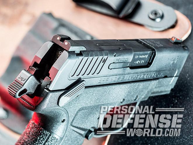 Springfield XD-E pistol rear sight