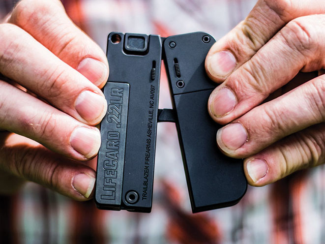 Trailblazer LifeCard pistol folded