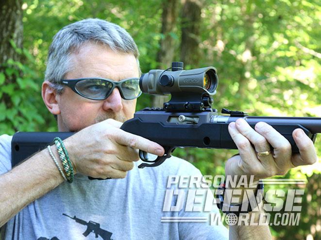 Tactical Solutions X-Ring Takedown rifle shooting