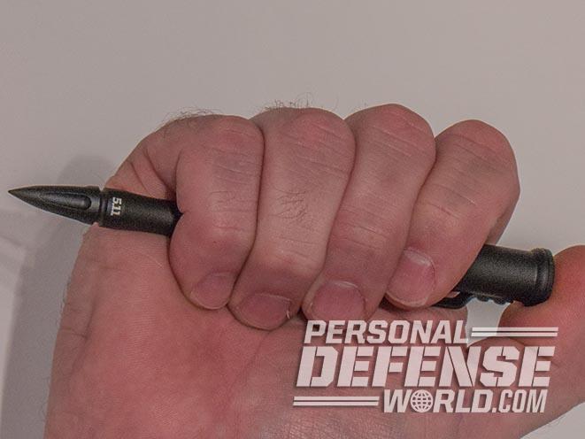 5.11 Double Duty Tactical 1.5 Pen in hand