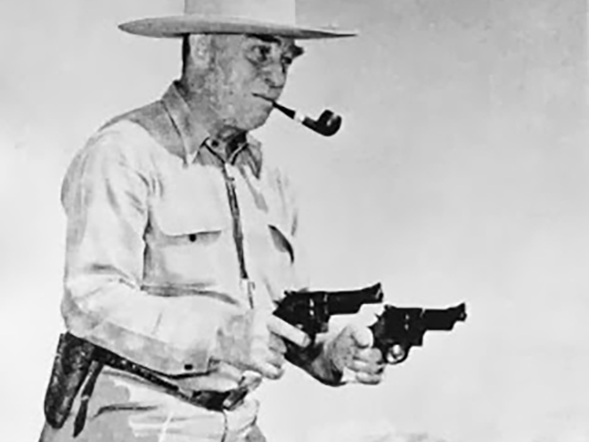 Elmer Keith revolvers handgun shooting