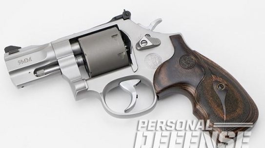 Smith & Wesson Performance Center Model 986 revolver left profile