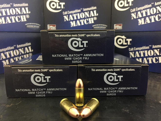 Colt National Match new ammo
