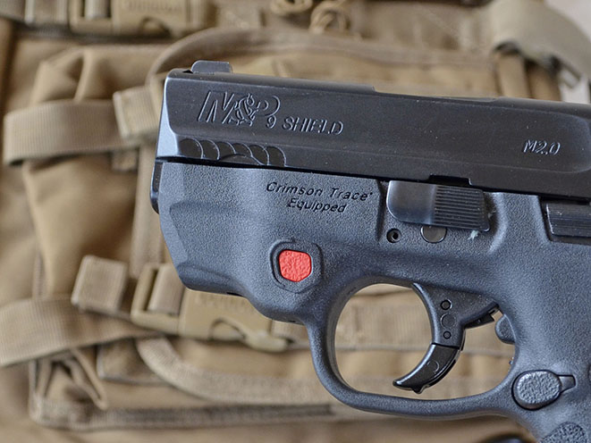 Smith & Wesson M&P Shield M2.0 Pistol athlon outdoors rendezvous CT laser