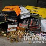 handgun ammo collection
