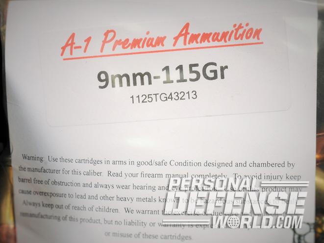 a-1 premium handgun ammo
