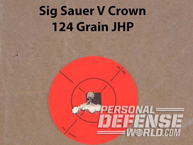 Sig Sauer P229 ASE pistol target