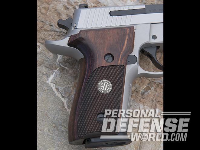 Sig Sauer P229 ASE pistol grip panels