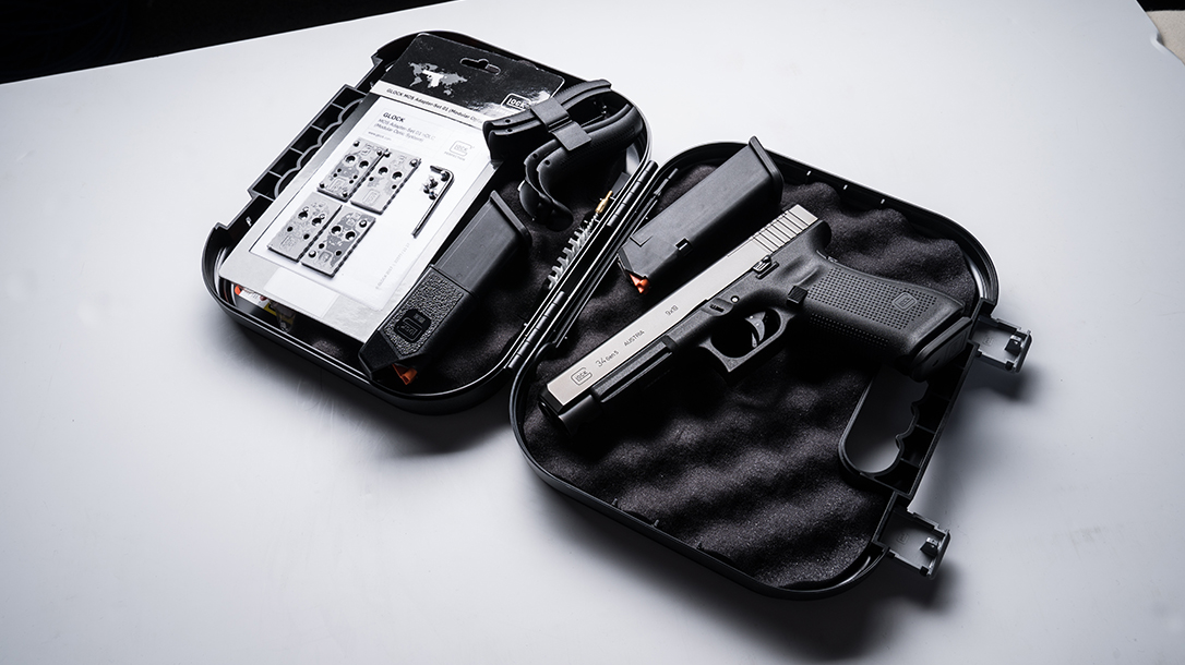 Glock 34 Gen5 MOS pistol release case