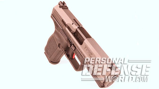 Canik TP9SF Elite-S pistol front angle