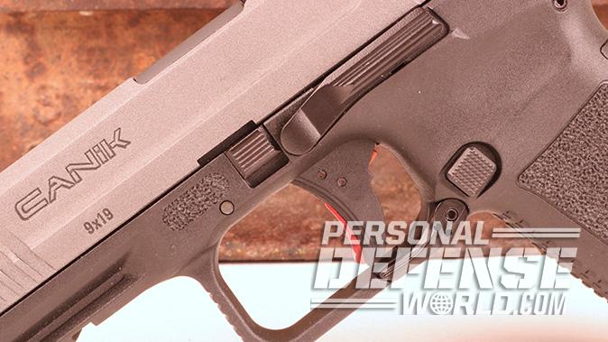 Canik TP9SF Elite-S pistol triggerguard