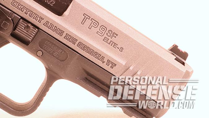Canik TP9SF Elite-S pistol finish